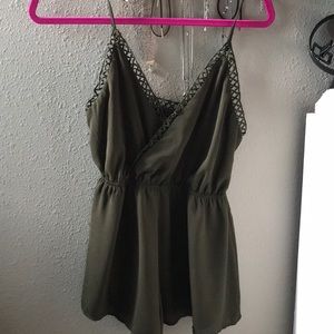 Green romper